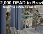Mais de 32.000 pessoas morrem no Brasil após as vacinas COVID-19, de acordo com o relatório oficial da mídia