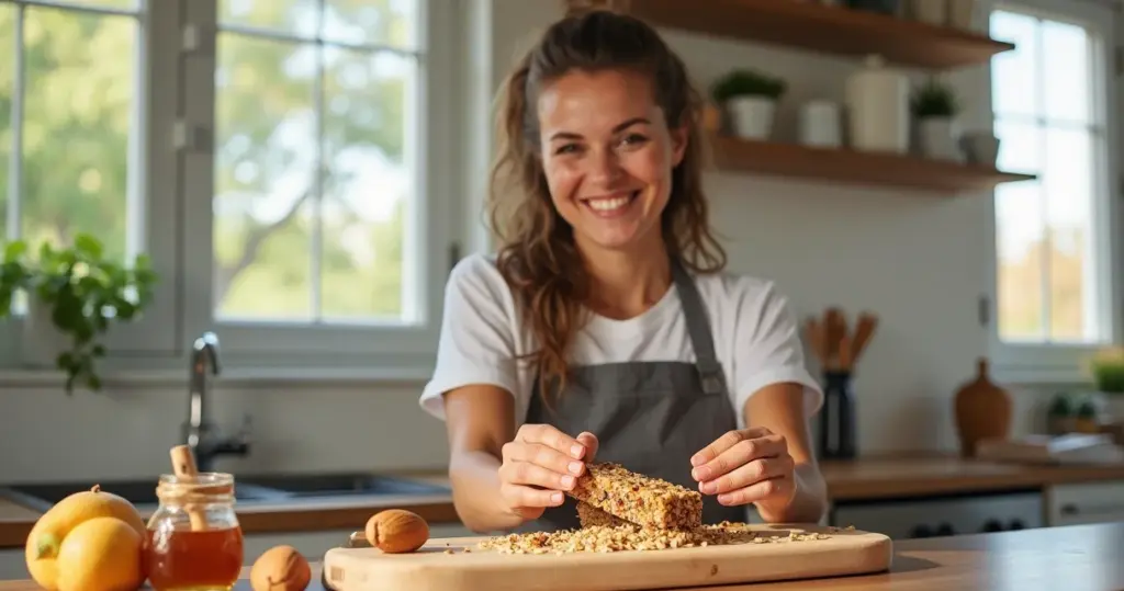 Barrinha de cereal caseira sem conservantes: pronta em 30 min e por R$ 1,50 Barrinha de cereal caseira sem conservantes: pronta em 30 min e por R$ 1,50