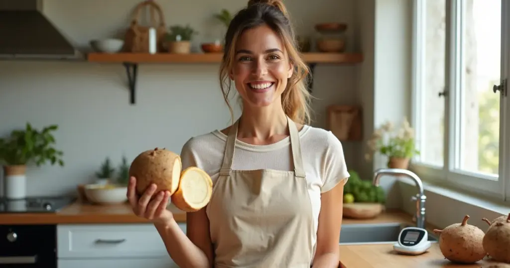 Batata Yacon para Diabéticos: Controle a Glicose Sem Picos no Dia a Dia Batata Yacon para Diabéticos: Controle a Glicose Sem Picos no Dia a Dia