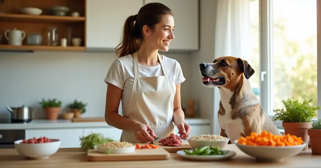 Comida natural para pet como fazer: plano que economiza e dá mais saúde