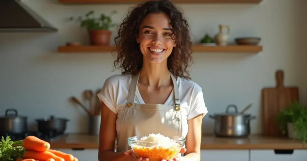 Como fazer arroz branco soltinho com cenoura: a técnica que nunca falha
