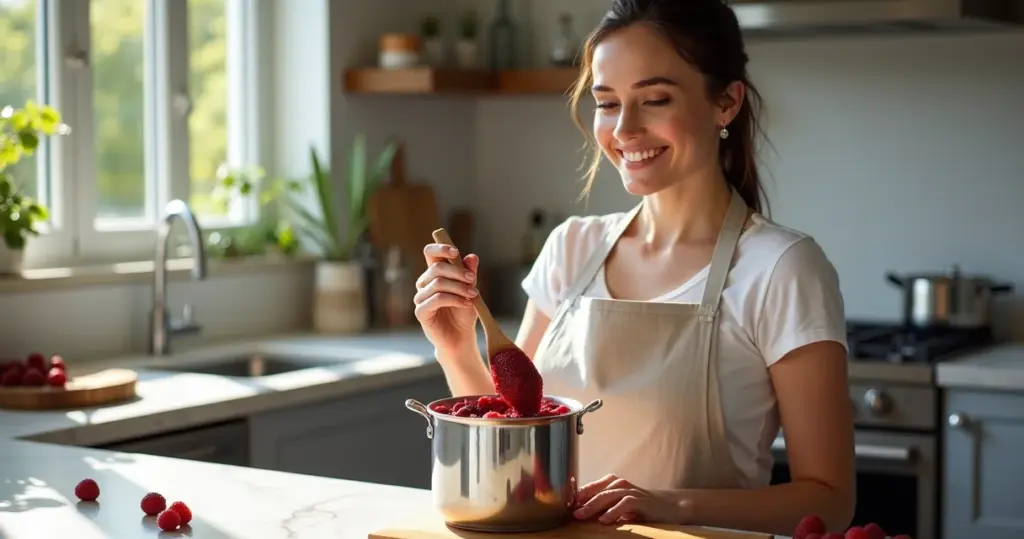Como fazer calda frutas vermelhas ponto certo em 10 minutos