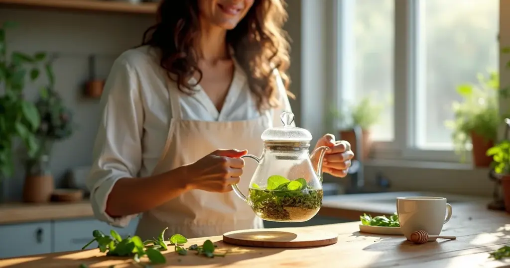 Como fazer chá de manjericão desidratado com sabor de expert em 5 minutos