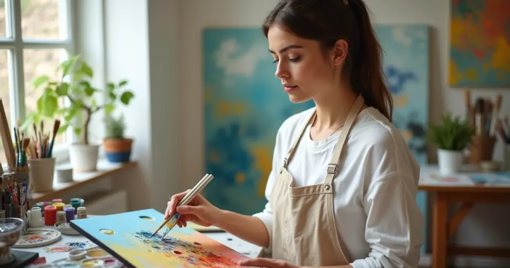 Como fazer cores misturadas sem desperdiçar tinta e dinheiro