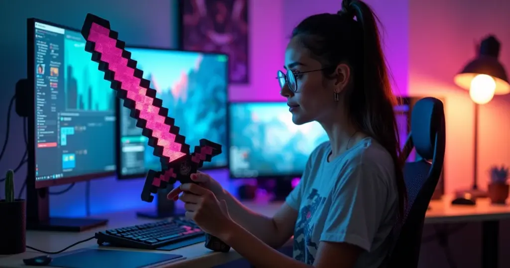 Como fazer espada Minecraft textura: do pixel ao jogo em 6 passos