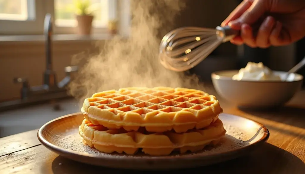 Como fazer massa waffle ponto certo: o truque das claras em neve