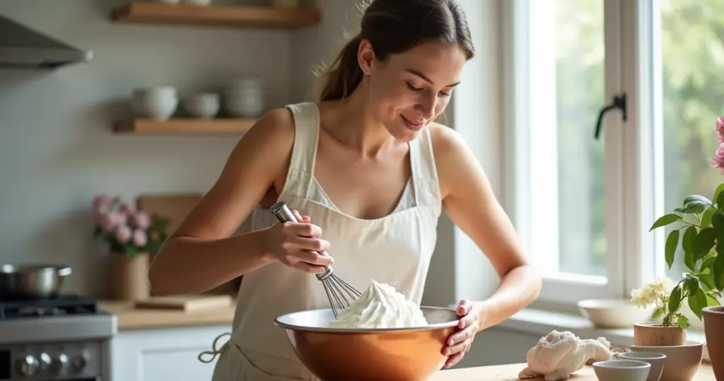 Como fazer merengue suíço sem batedeira: técnica manual que dá pico firme