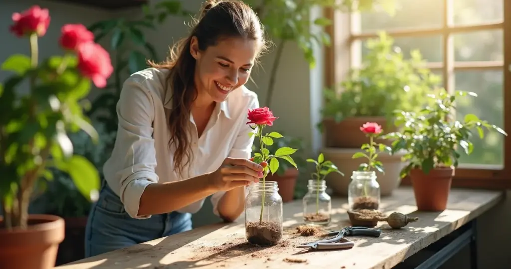 Como fazer muda de rosa na água: transforme galhos em jardim sem gastar Como fazer muda de rosa na água: transforme galhos em jardim sem gastar
