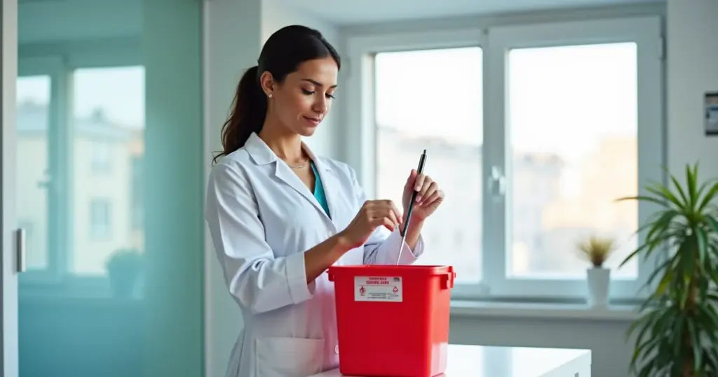 Como fazer o descarte de materiais perfurocortantes sem risco e sem multa