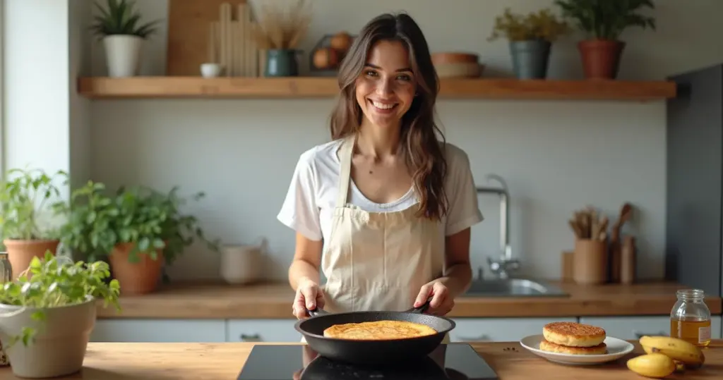 Como fazer pão de aveia na frigideira em 10 min (textura perfeita!)
