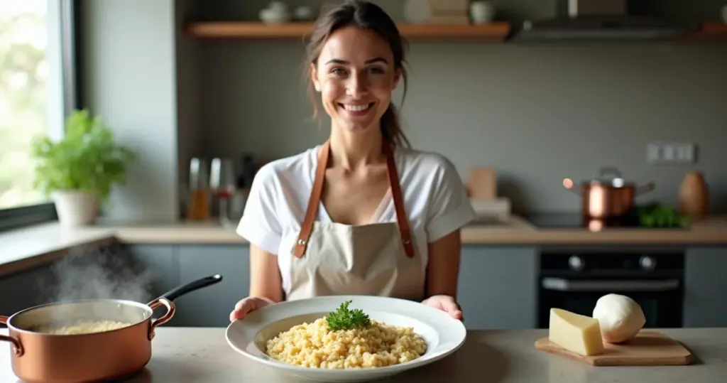 Como fazer risoto de frango com ovo: cremoso e gourmet em 40 min