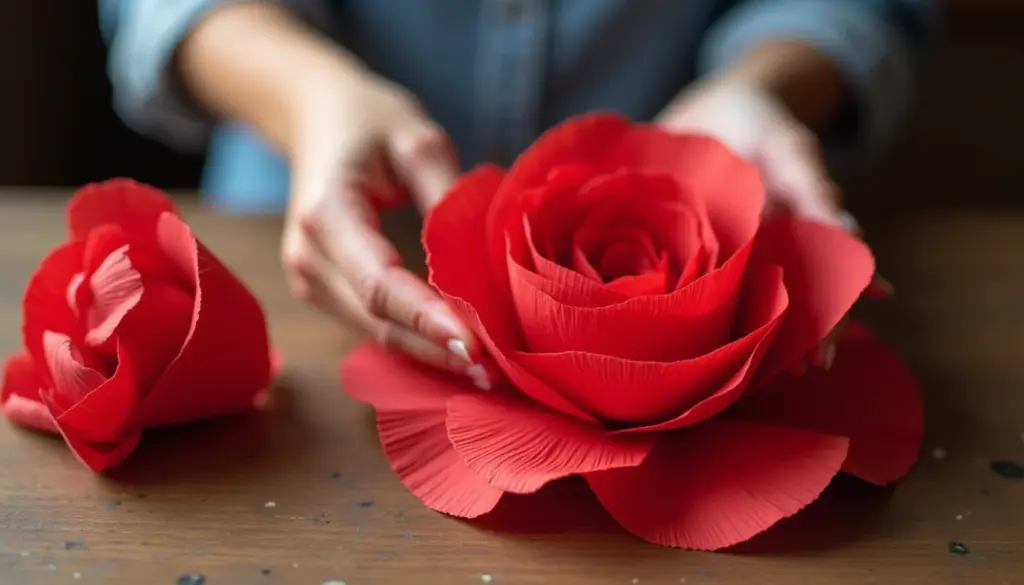 Como fazer rosas de papel fácil que parecem de verdade em minutos Como fazer rosas de papel fácil que parecem de verdade em minutos