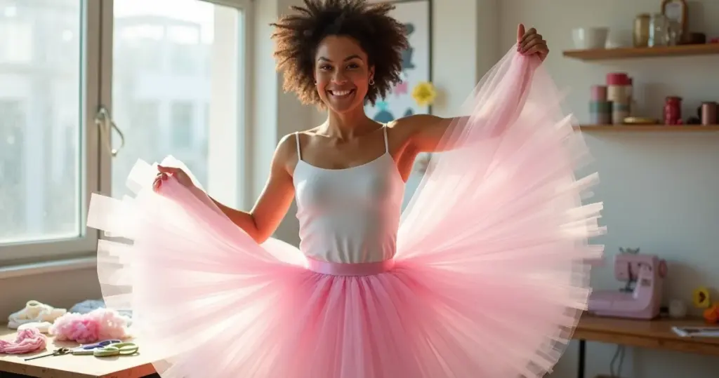 Como fazer saia tutu festa infantil que parece de loja gastando só R$ 40
