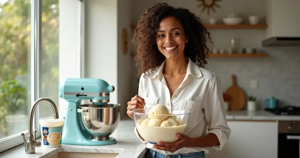 Como fazer sorvete comprado com textura de sorveteria em 10 minutos