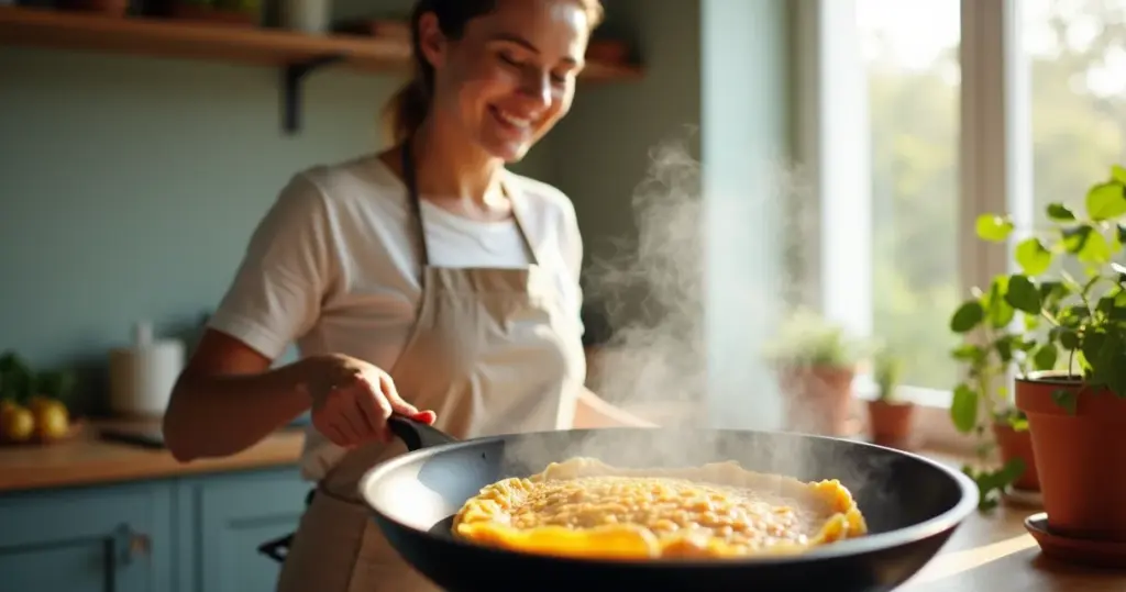 Como fazer tapioca salgada na frigideira que não gruda nem quebra Como fazer tapioca salgada na frigideira que não gruda nem quebra