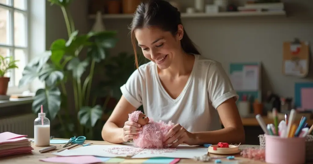 Como fazer uma mini bebê reborn de papel por menos de R$ 20