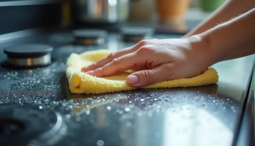 Como limpar fogão inox sem riscar: o método que realmente funciona