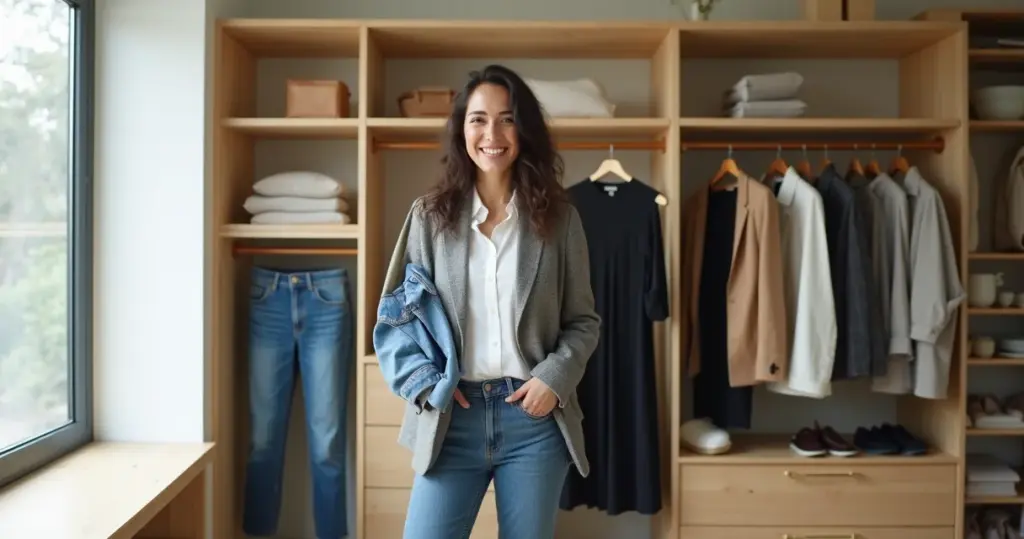 Como montar looks com poucas peças e ter um guarda-roupa que parece o dobro