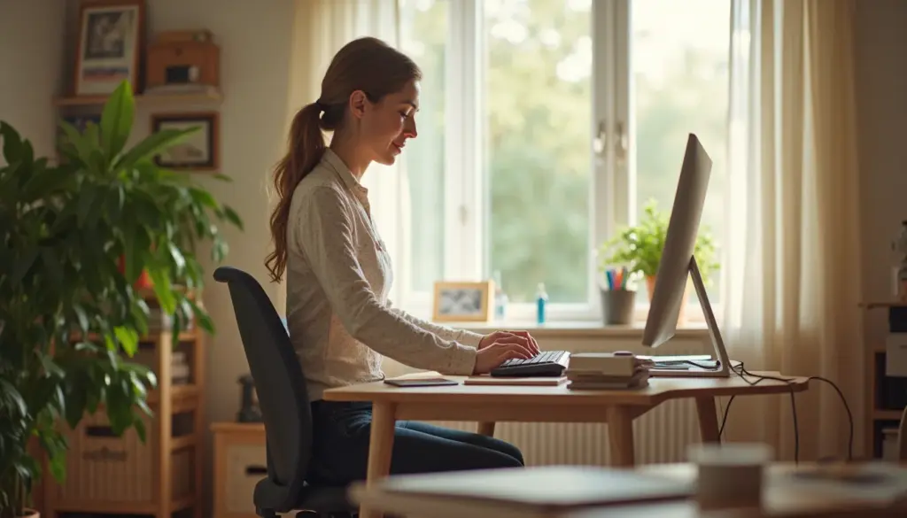 Como montar um home office ergonômico sem gastar rios de dinheiro