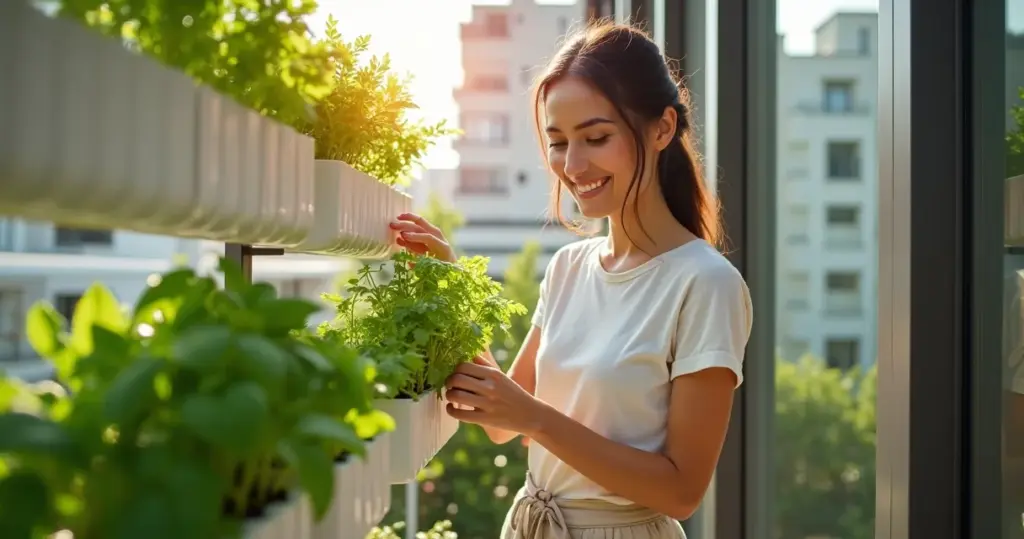 Como montar uma horta em apartamento que dá R$80 por mês em temperos