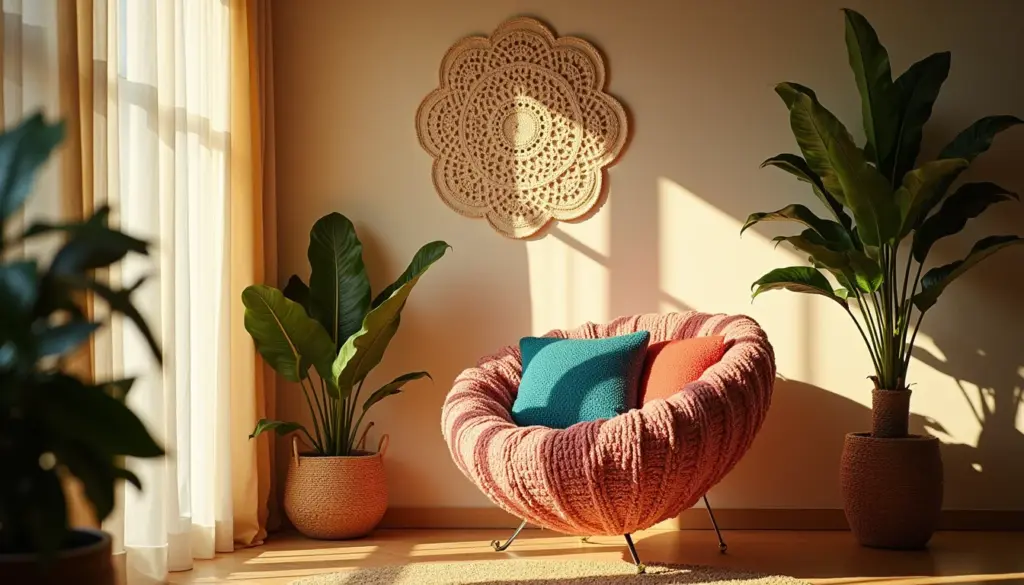 37 Ideias de Decoração com Crochê para sua Casa em 2026 37 Ideias de Decoração com Crochê para sua Casa em 2026