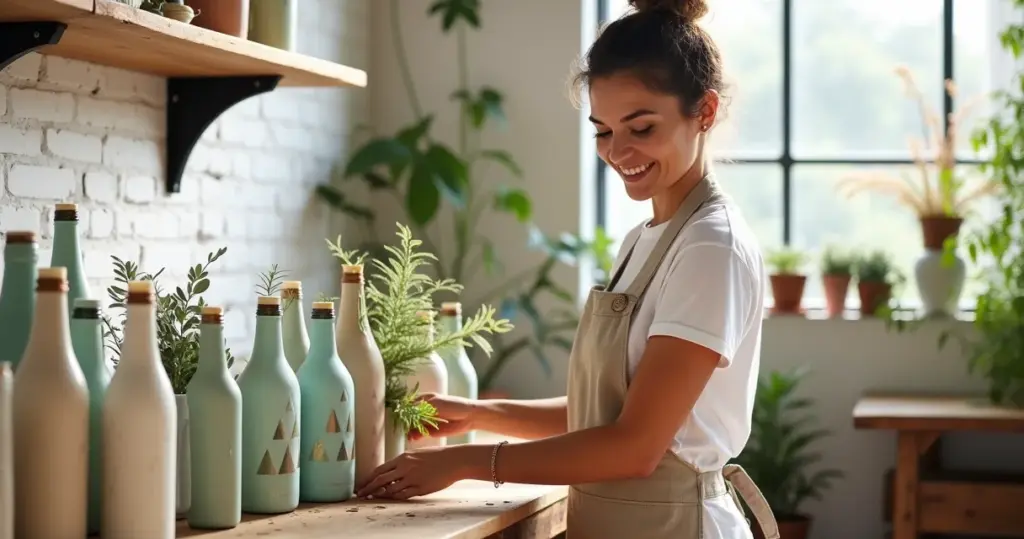 27 Ideias de Decoração com Garrafas Que Transformam Lixo em Luxo 27 Ideias de Decoração com Garrafas Que Transformam Lixo em Luxo