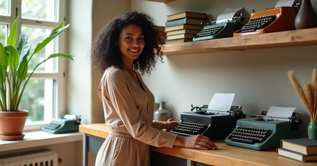 15 Ideias de Decoração com Máquinas de Escrever Que Vão Transformar Seu Cantinho