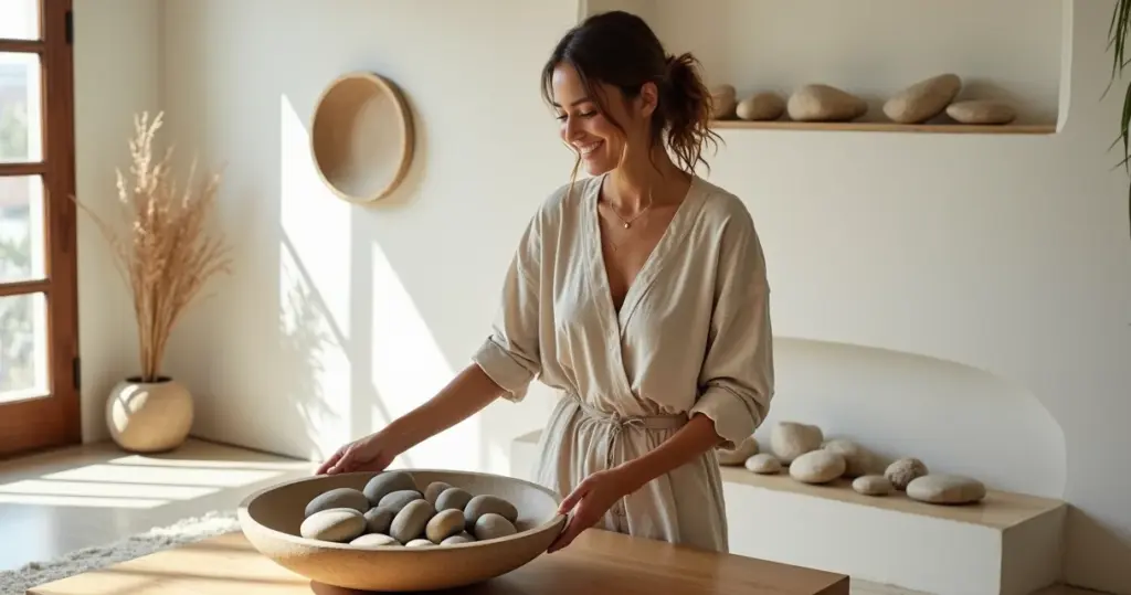 12 Ideias de Decoração com Pedras de Rio que Reduzem Manutenção em 80% 12 Ideias de Decoração com Pedras de Rio que Reduzem Manutenção em 80%