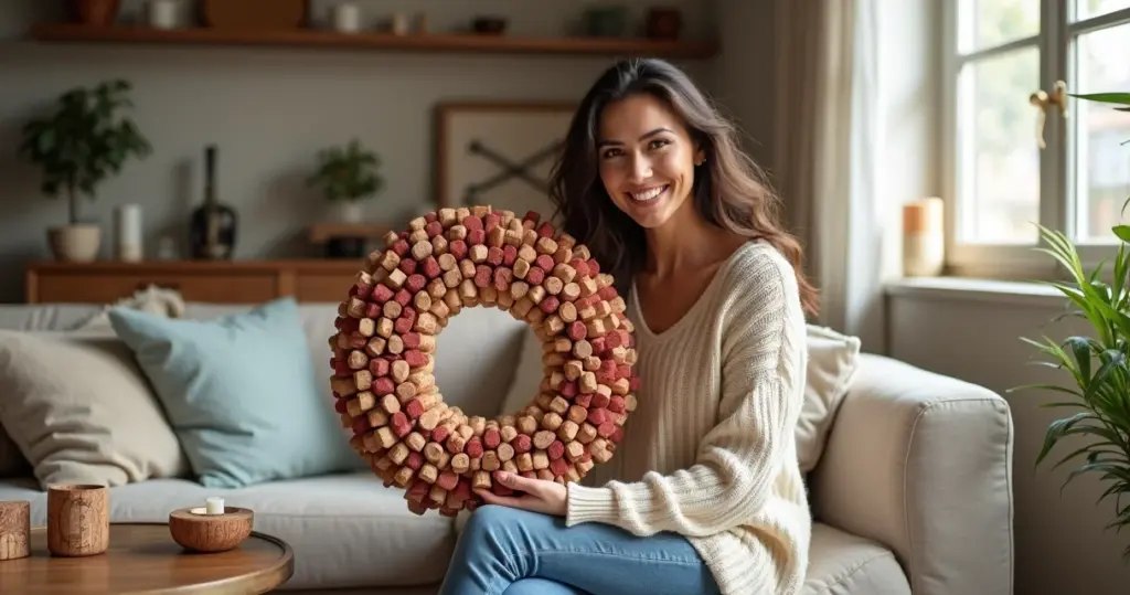 14 Ideias de Decoração com Rolhas de Vinho Tinto que Custam Menos de R$ 50