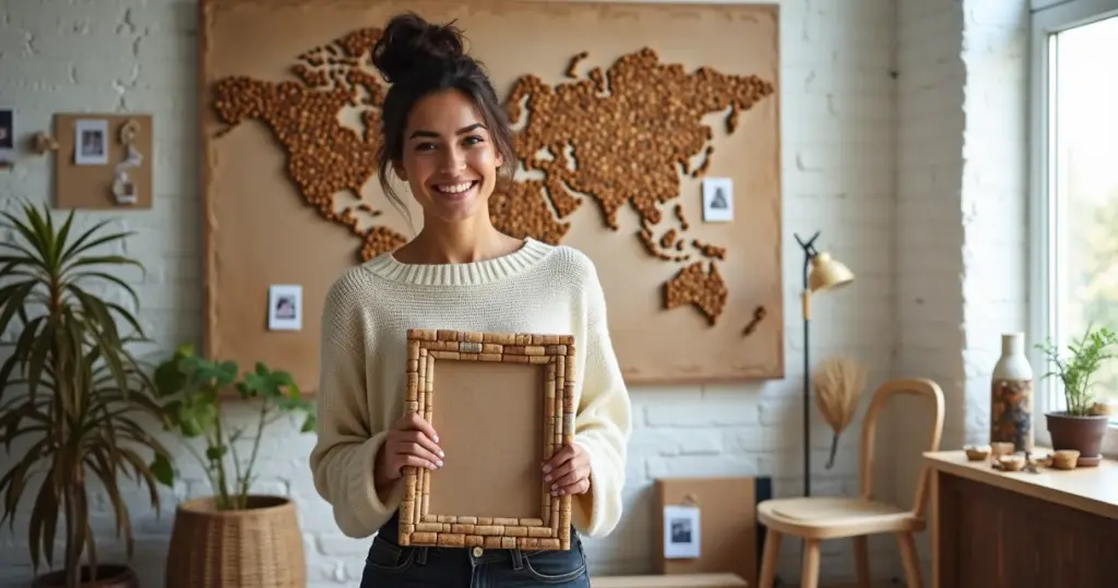 21 Ideias de Decoração com Rolhas e Quadros que Contam Sua História