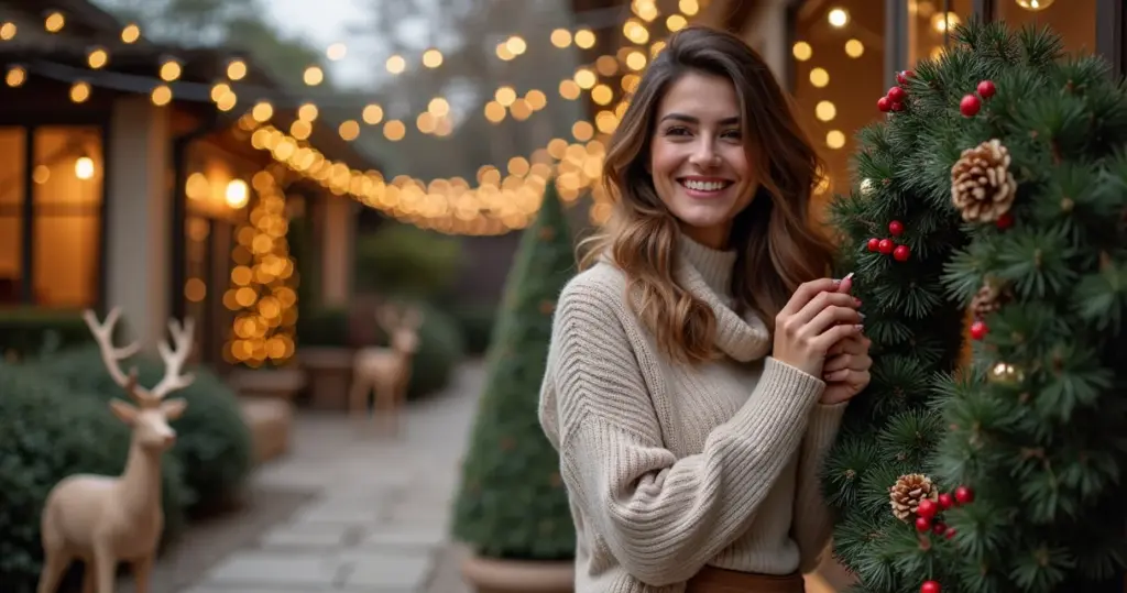 27 Ideias de Decoracao de Natal Jardim para um Cenário Mágico 27 Ideias de Decoracao de Natal Jardim para um Cenário Mágico