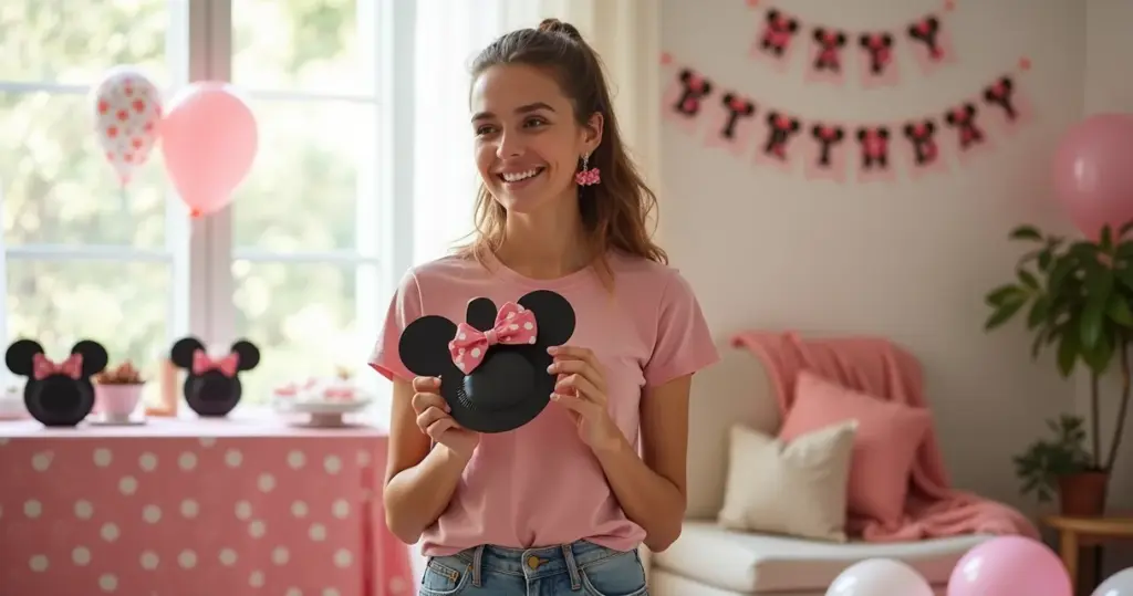 12 Ideias de Decoração Minnie Rosa Simples que Criam Festa Mágica sem Gastar Rios