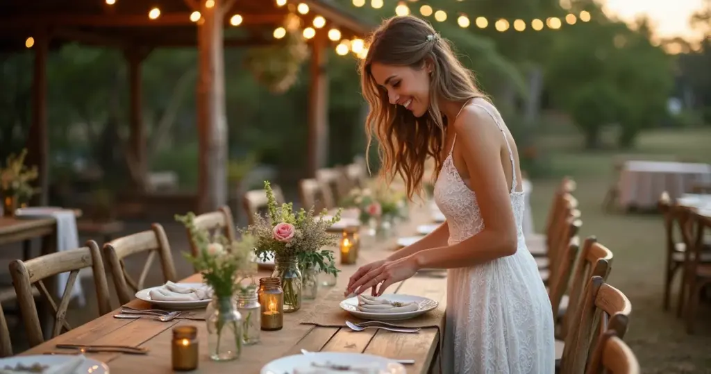 27 Ideias de Decoração Rústica para Casamento que Economizam até 75%