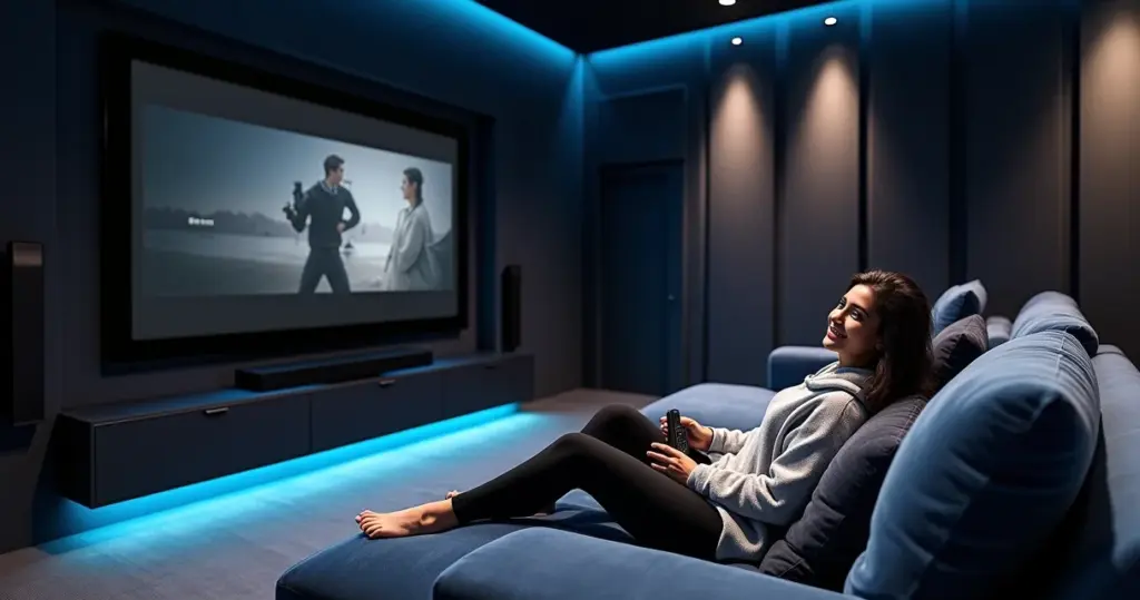 27 Ideias de Decoração Sala de TV que Criam Experiência de Cinema