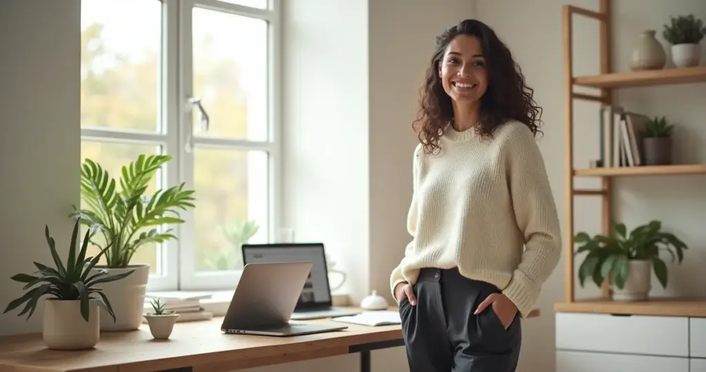 Dicas para economizar com a compra de móveis para escritório em casa: priorize o essencial