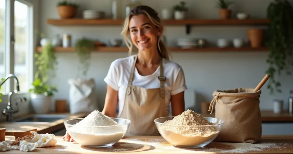 Farinha branca vs integral: a diferença real que seu corpo sente