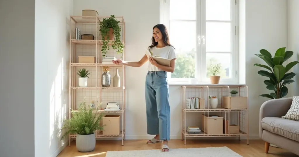 15 Ideias de Móveis Aramados Que Vão Organizar Sua Casa em 1 Tarde