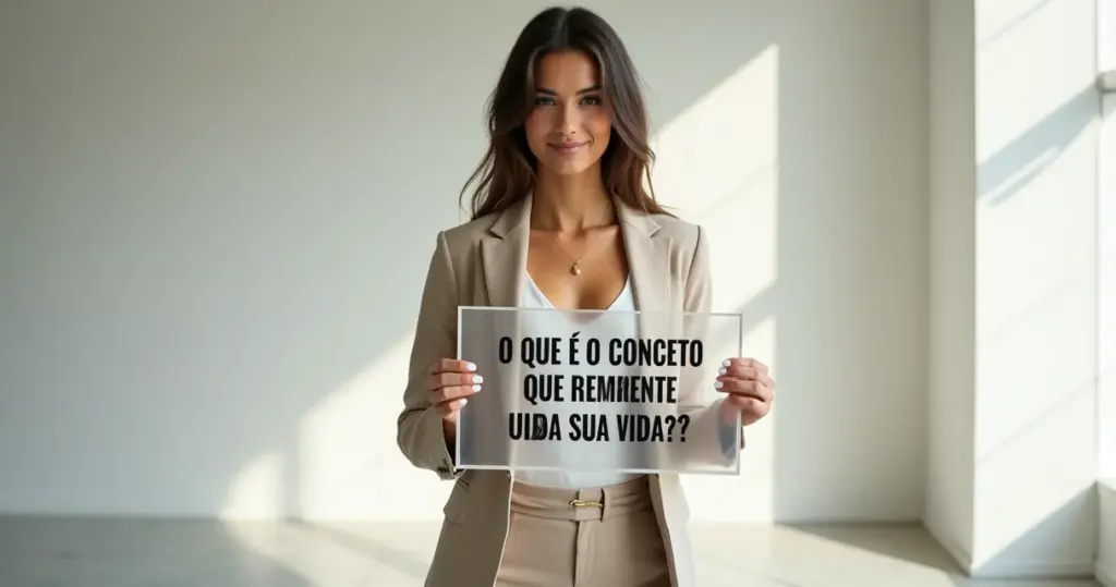 O que é o conceito que realmente muda sua vida? Vamos descomplicar