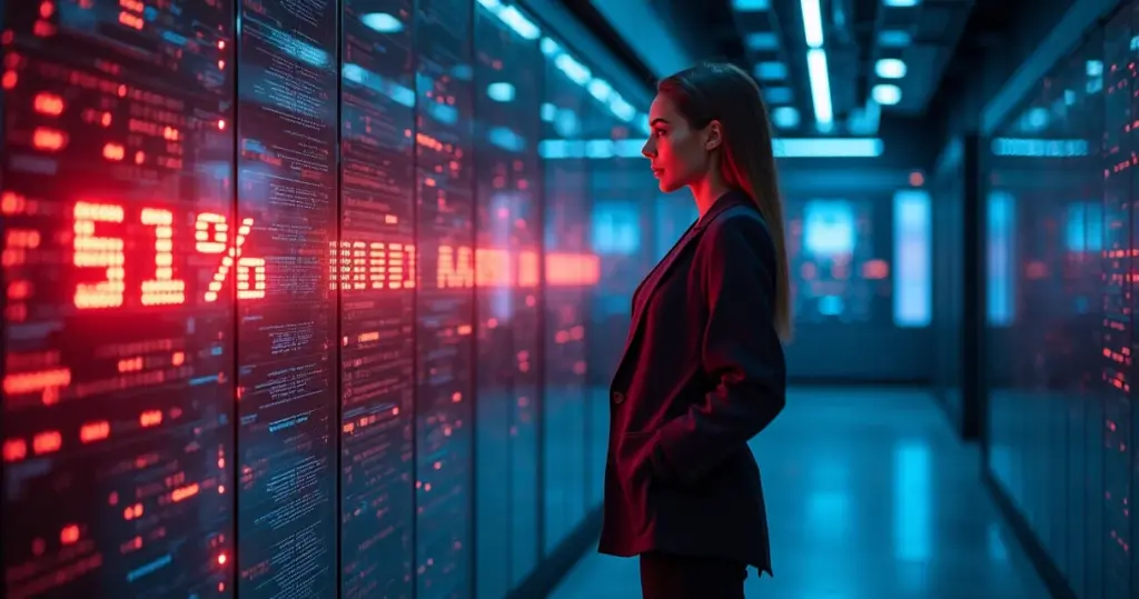 O que é o 51% attack em blockchain? O risco real que pode quebrar sua cripto