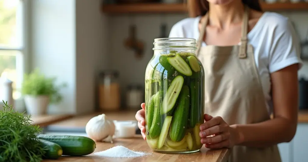 Picles de Pepino Caseiro Fácil: Crocância Perfeita em 12 Horas