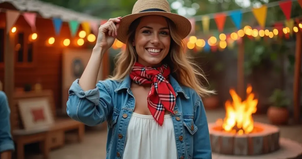 18 Ideias de Roupa para Festa Junina Usando o Que Você Já Tem