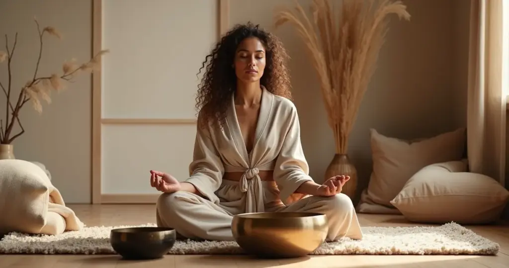 Terapia do som com tigelas tibetanas: seu alívio do estresse em 2026