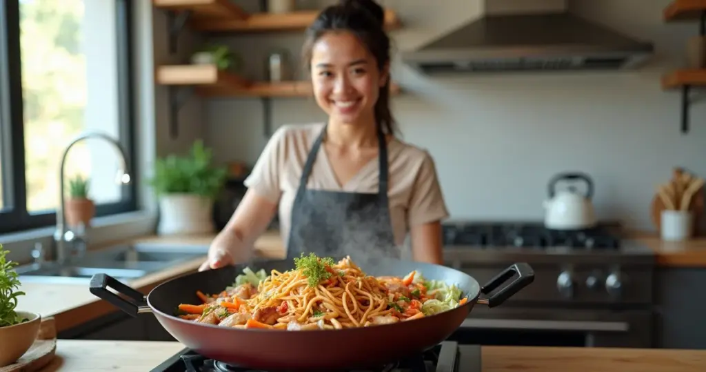 Yakisoba como fazer com textura de restaurante em 30 minutos